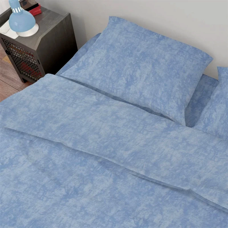 Dimcol Σετ Σεντόνια Μονά 3 Τεμαχίων Dimcol Shadow 614 160x240 Sky Blue