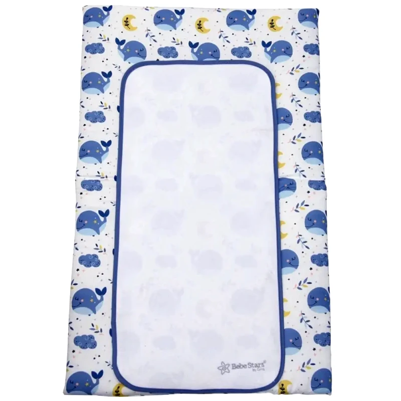 Bebe Stars Αλλαξιέρα Μαλακή Bebe Stars Whale 3107