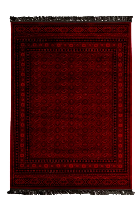 Royal Carpet Κλασικό χαλί Afgan 7454A D-RED Royal Carpet - 160 x 160 cm