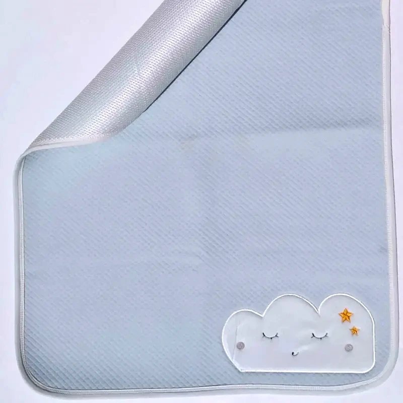 Morven Σελτεδάκι Αδιάβροχο Morven Soft Touch 2116 Σιέλ 60x80