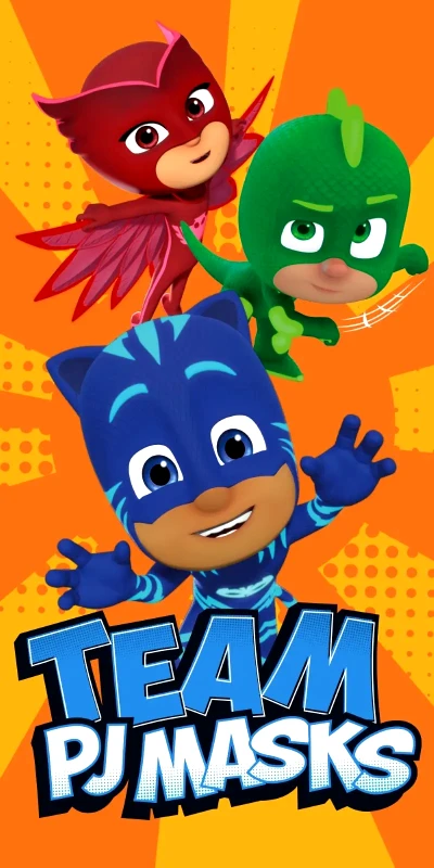 DISNEY DIMcol Παιδική Πετσέτα Θαλάσσης Βελουτέ Dimcol Disney PJ Masks 30 70x140