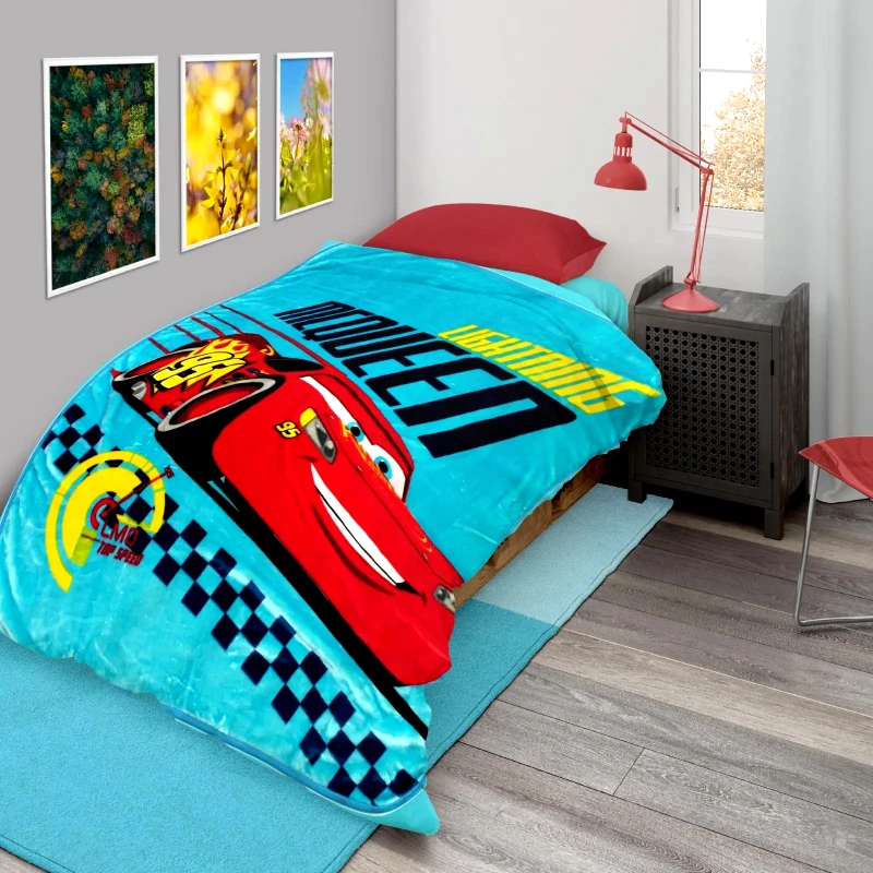 Disney Παιδική Κουβέρτα Βελουτέ Μονή Disney Cars 513 160x220