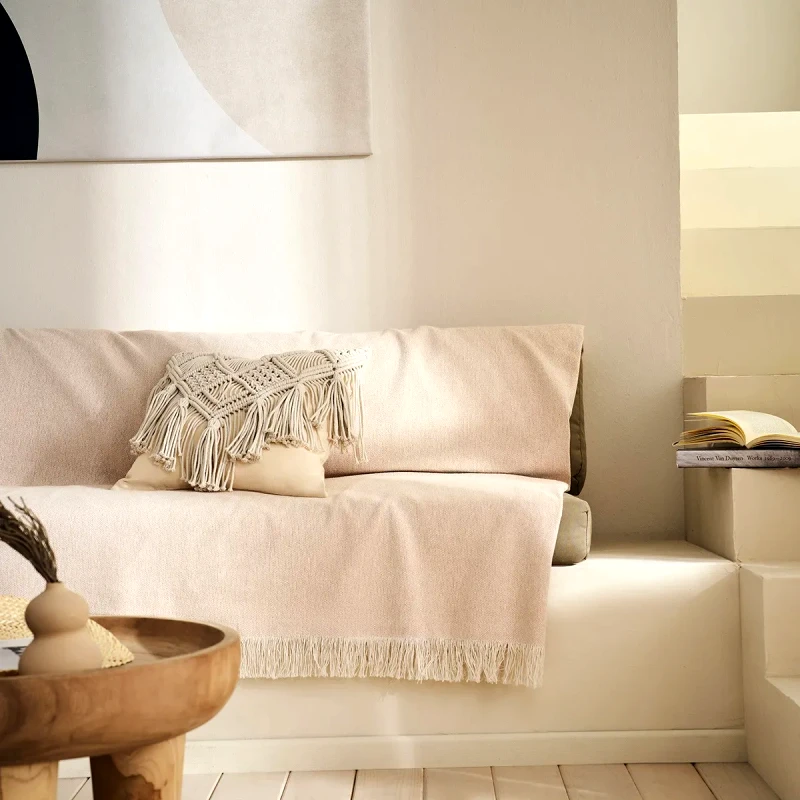 Gofis Home Ριχτάρι Διθέσιου Gofis Home Mewa Wet Sand Beige 182 220x250