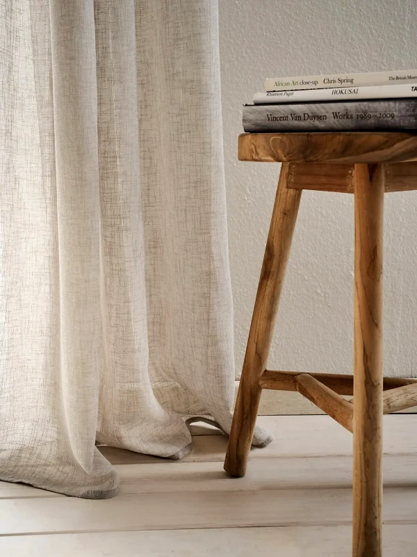 Gofis Home Κουρτίνα με σιρίτι Gofis Home Combe Willow Beige 502/45 140x295