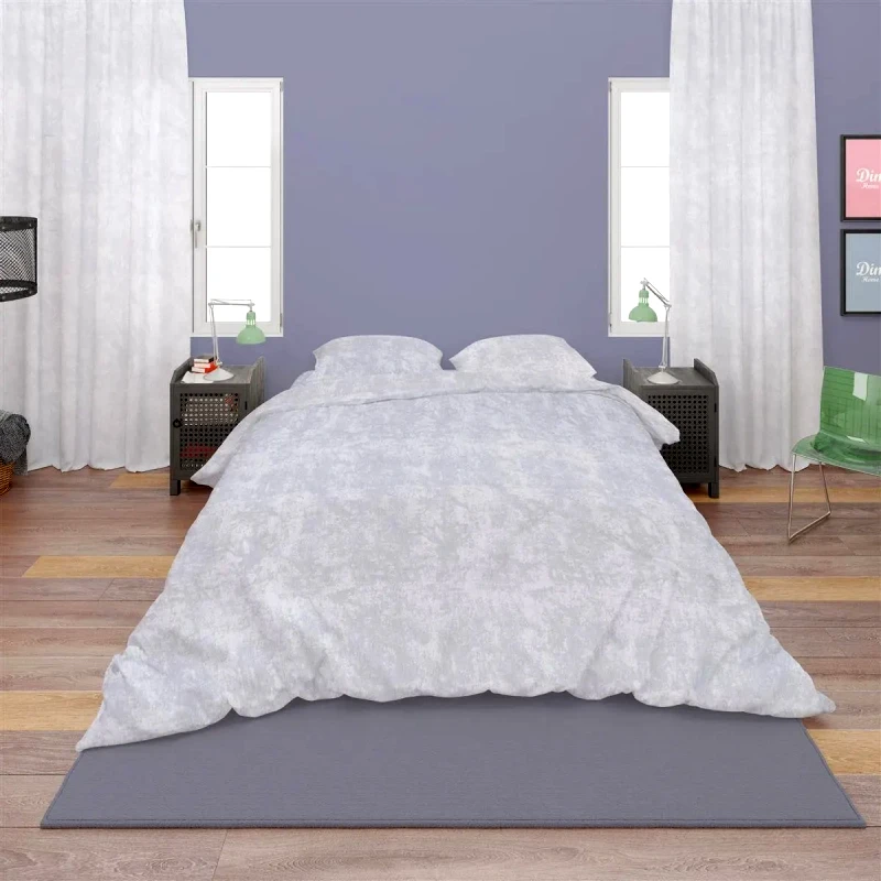 Dimcol Παπλωματοθήκη Μονή Dimcol Shadow 621 160x240 Light Grey