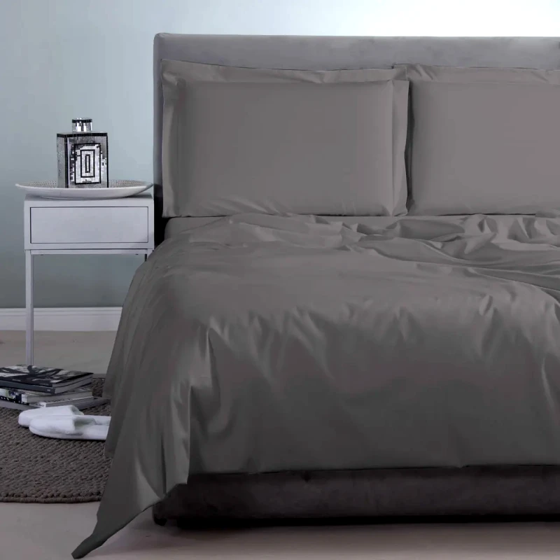 Aslanis Home Σεντόνι King Size Aslanis Home Γκρι Ανοιχτο 250x270