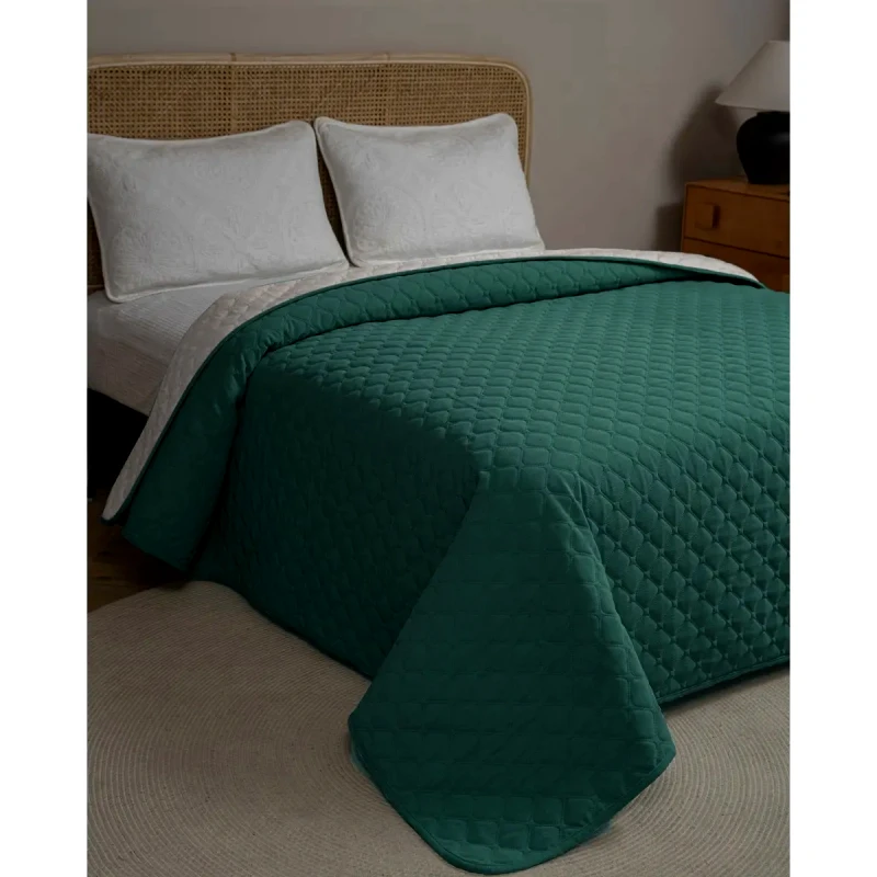 Adam Home Κουβερλι Chenille Υπερδιπλο Adam Home 220x240 Mistral Petrol