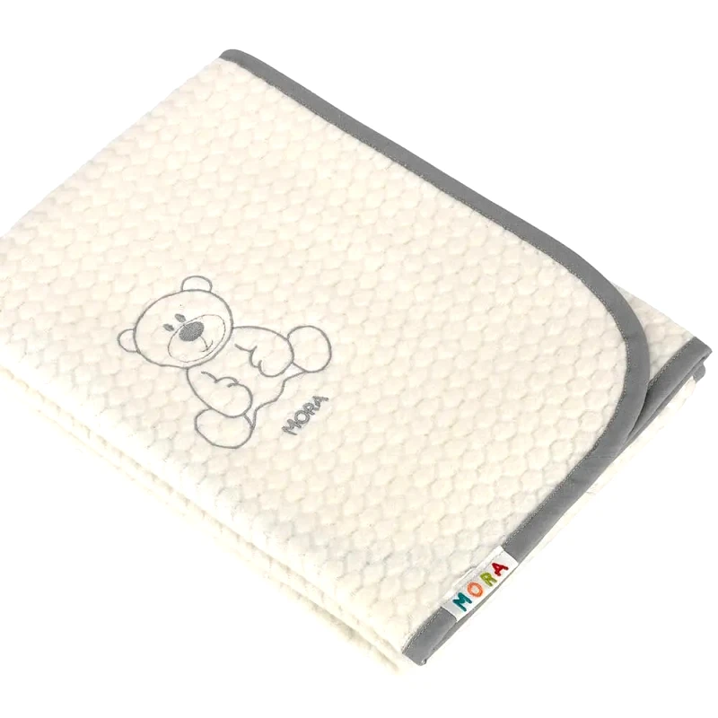 Morven Κουβέρτα Βελουτέ Αγκαλιάς Morven Bambi M50 Γκρι 80x110