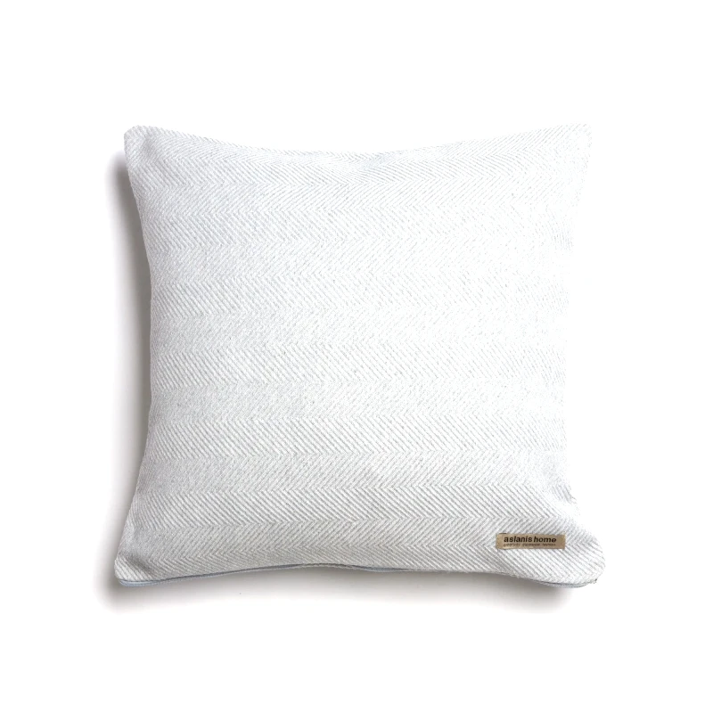 Aslanis Home Διακοσμητικη Μαξιλαροθηκη Aslanis Home Atheras Γκρι 45x45