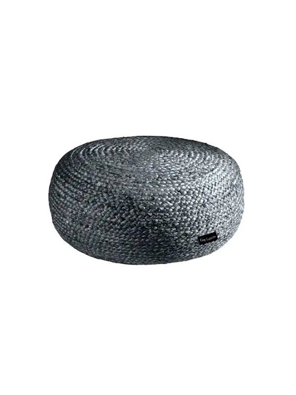 Guy Laroche Πουφ Guy Laroche Ottoman Anthracite Δ50x25