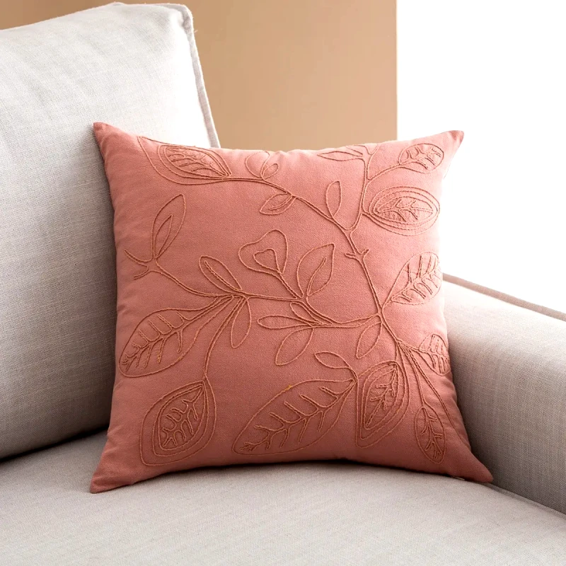 Gofis Home Μαξιλαροθήκη Διακόσμησης Gofis Home Pale Apple pink 381/17 43x43