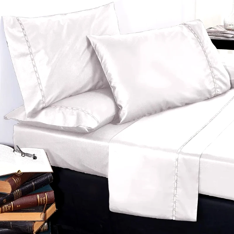 19V69 Σεντόνι Ημίδιπλο 19V69 Colori Bianco 190x280
