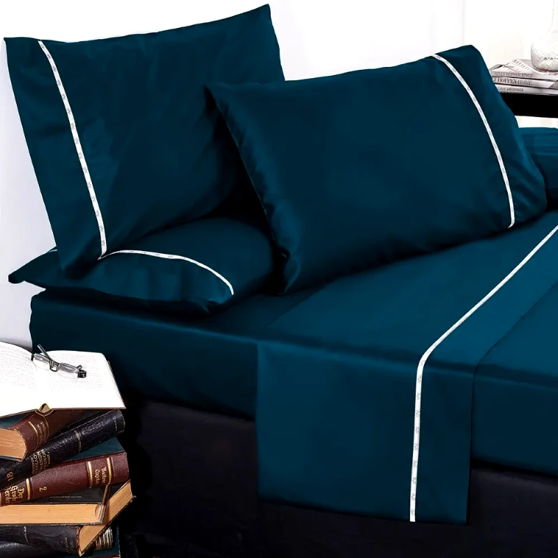 19V69 Σεντόνι Ημίδιπλο 19V69 Colori Indaco 190x280