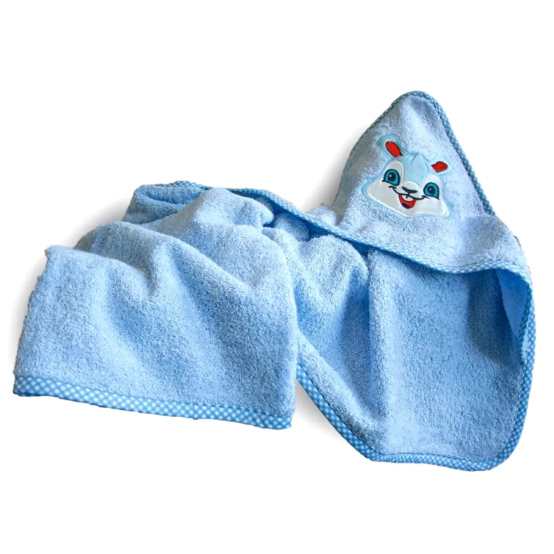 Sbaby Βρεφική Κάπα Sbaby Bunny Blue 75x75