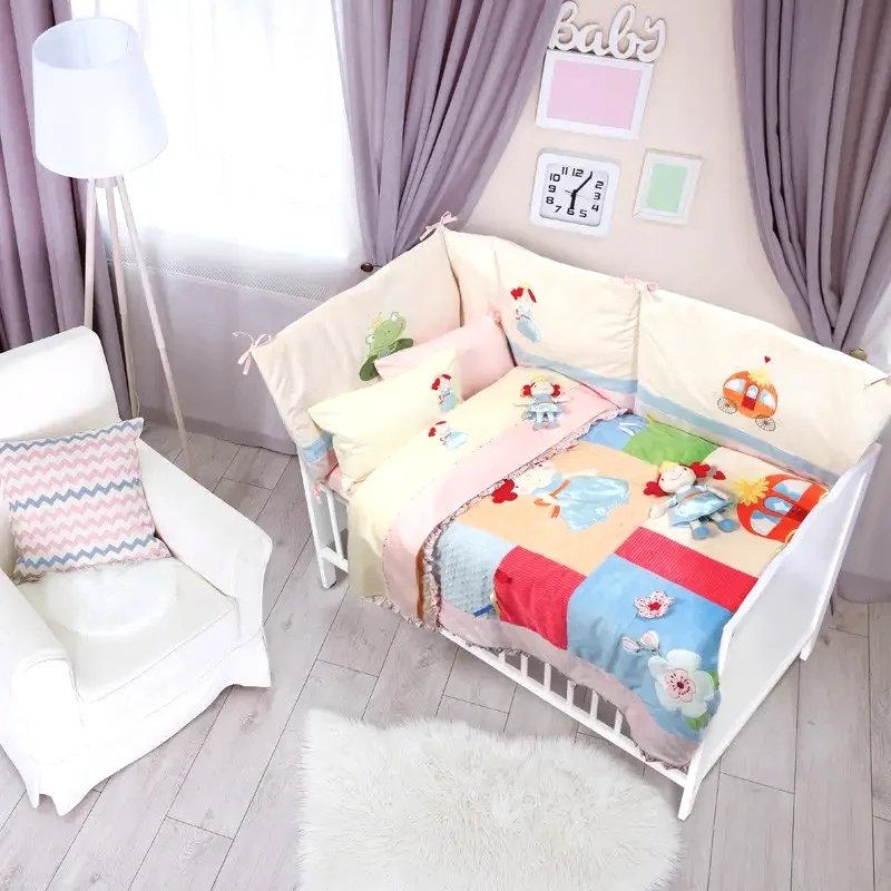 DAS BABY Πάντα Κούνιας Das Home Baby Dream Embroidery 6511 45x195