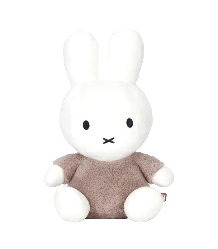 Miffy Λούτρινο Λαγουδάκι Miffy Fluffy 35cm Μόκα