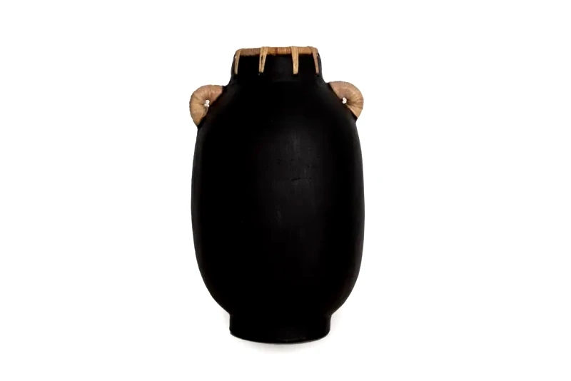 SOULWORKS Διακοσμητικό Βάζο Usiris Black (21x35) Soulworks 0750014