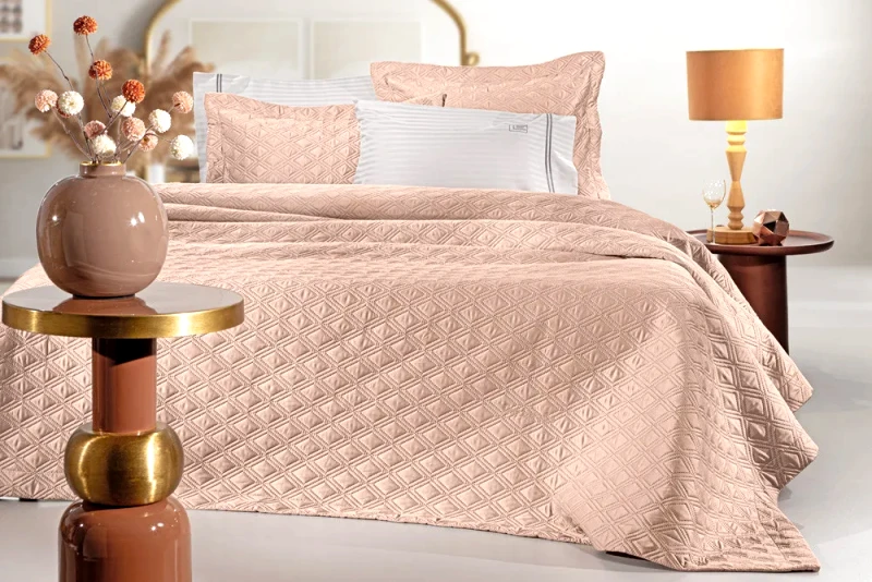 Guy Laroche Σετ Κουβερλί King Size 3 Τεμαχίων Guy Laroche Honour Old Pink 240x250