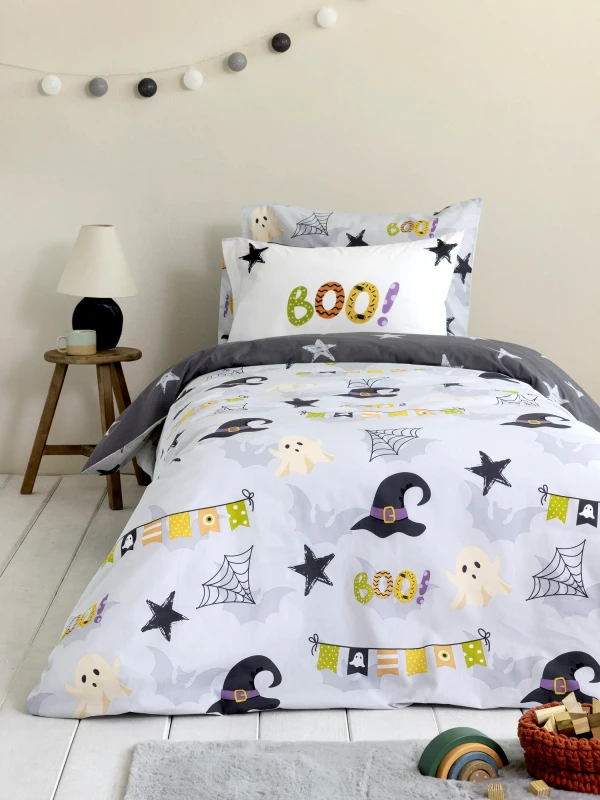 Nima Σετ Παιδικά Σεντόνια Μονά 3 Τεμαχίων Nima Boo! 170x255