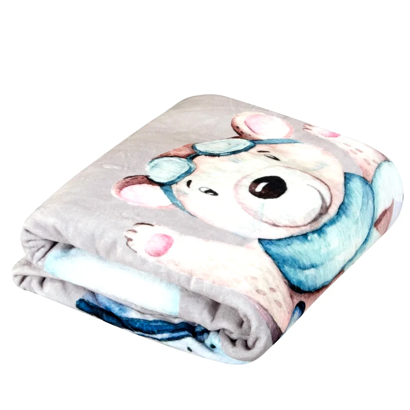 Greenwich Polo Club Κουβέρτα Fleece Αγκαλιάς Greenwich Polo Club 8851 Grey-Blue 80x110