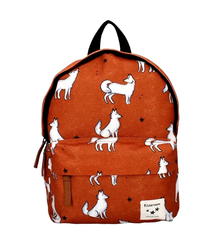 Baby Oliver Σακίδιο Kidzroom Wondering Wild Cognac 31X23X8