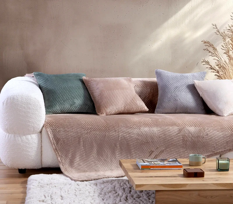 Nef - Nef Ριχτάρι Πολυθρόνας Nef-Nef Dakari Beige 130x180