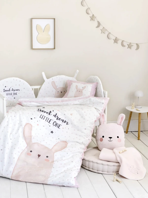 Nima Κουβερλί Κούνιας Nima Lovely Bunny 100x140