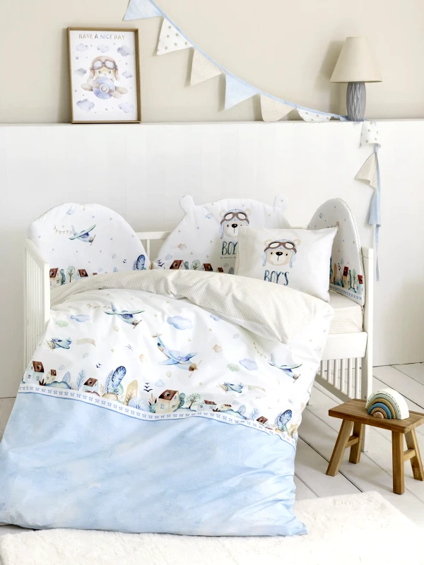 Nima Κουβερλί Κούνιας Nima Boy's World 100x140