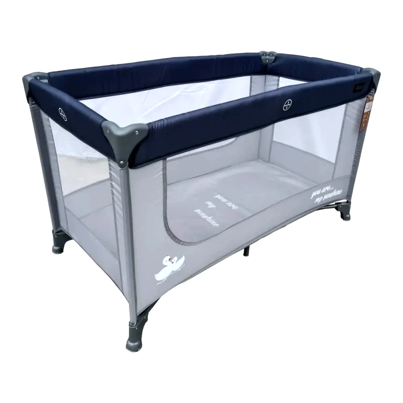 Bebe Stars Παρκοκρέβατο Bebe Stars Sunshine Grey 883-186