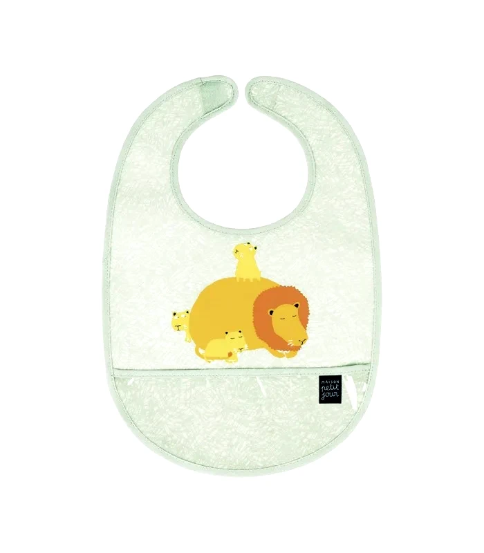 Baby Oliver Αδιαβροχοποιημενη Σαλιαρα Με Τσεπη 25,5Χ38 Savane - Petιτ Jour Paris