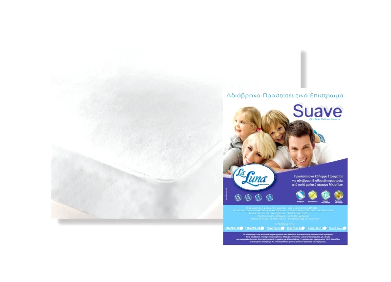 Laluna Αδιάβροχο Κάλυμμα Κούνιας La Luna Suave 70x140+15