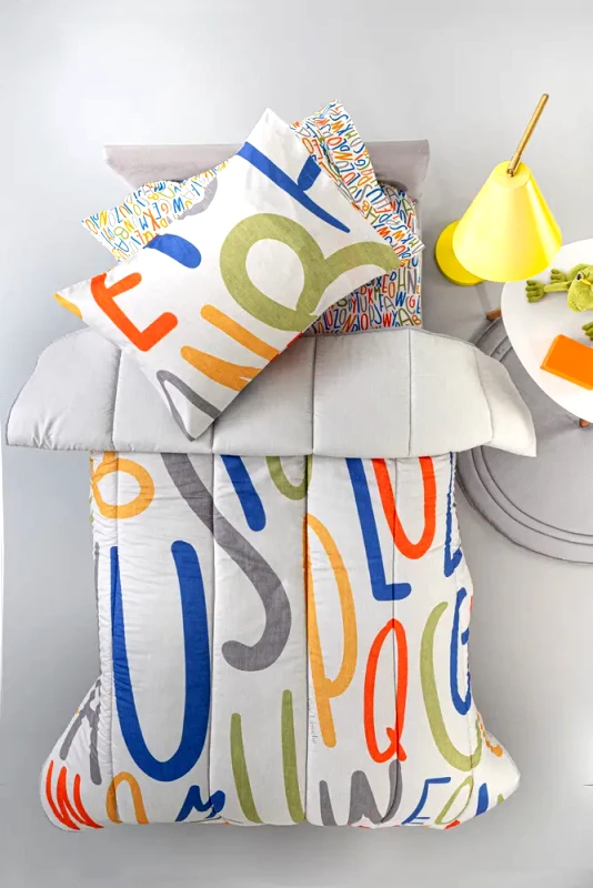 Guy Laroche Παιδικό Πάπλωμα Μονό Guy Laroche Letters Mult 160x220