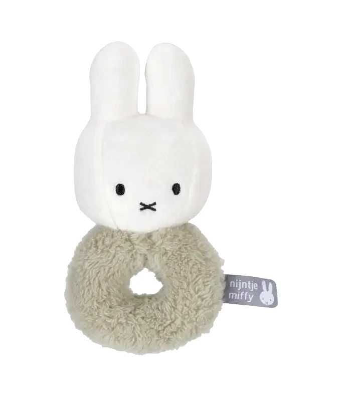 Miffy Υφασμάτινη Κουδουνίστρα Miffy Fluffy Μέντα