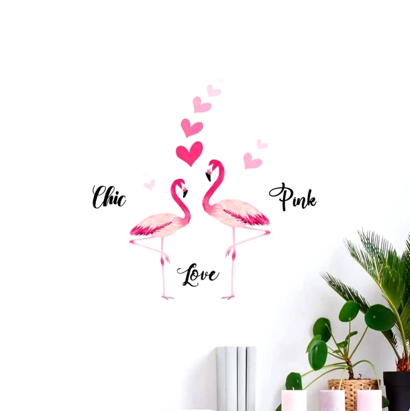 Ango Αυτοκόλλητα Τοίχου Ango Flamingos 59175