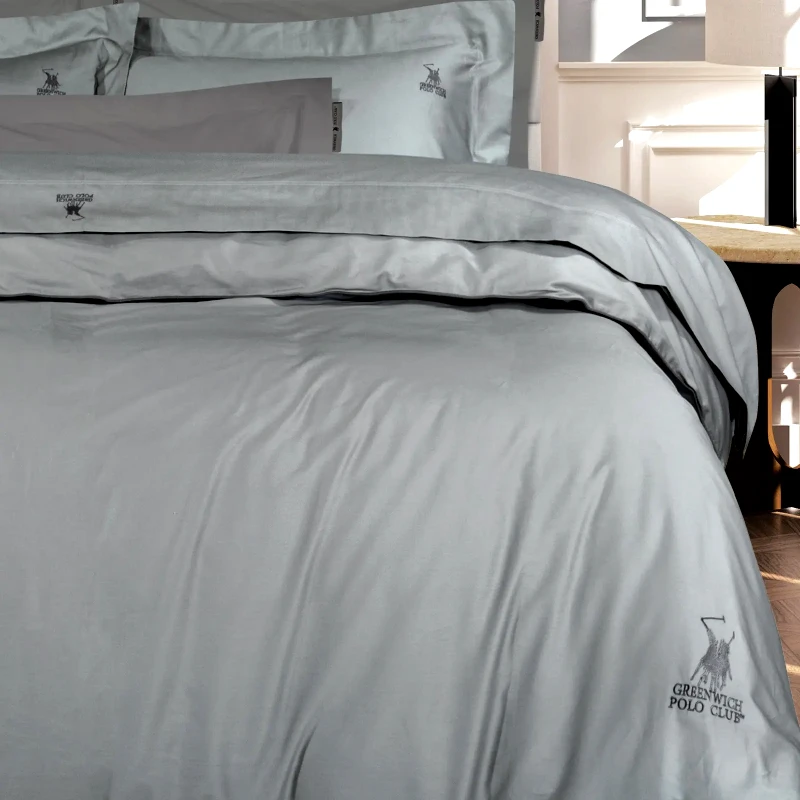 Greenwich Polo Club Σετ Σεντόνια King Size 4 Τεμαχίων Greenwich Polo Club 2179 Ασημί 250x270