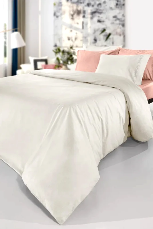 Guy Laroche Σεντόνι Διπλό με Λάστιχο Guy Laroche Color Plus Ivory 140x200+32