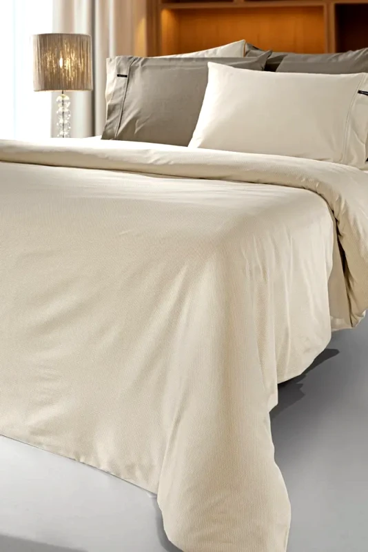 Guy Laroche Σεντόνι Ημίδιπλο με Λάστιχο Guy Laroche Minimal Natural 120x200+35