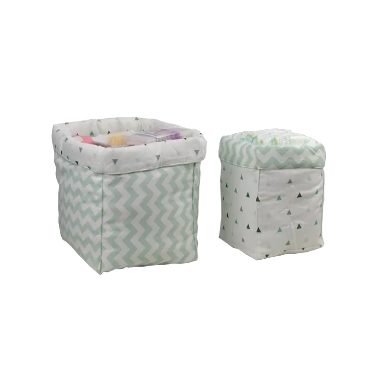 Bebe Stars Σετ Καλάθι Αποθήκευσης 2 Τεμαχίων Bebe Stars Elephant 301-184