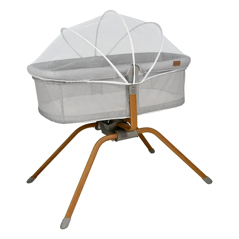 Bebe Stars Λίκνο Bebe Stars Chic 2in1 Light Grey 843-182