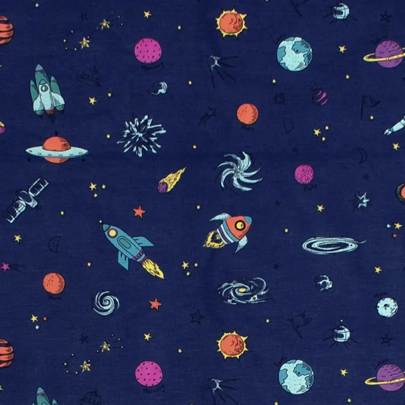 Dimcol Σεντόνι Λίκνου Dimcol Space 189 Blue 80x110