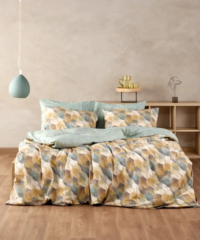 Kentia Σετ Σεντόνια Ημίδιπλα 3 Τεμαχίων Kentia Henna 36 190x270