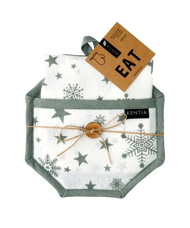 Kentia Σετ Κουζίνας 2 Τεμαχίων Kentia Snow 2415