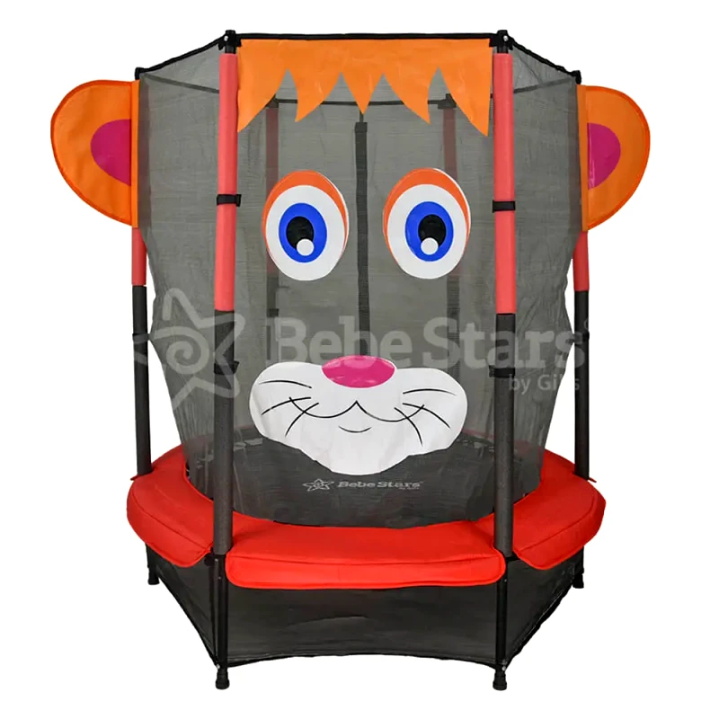 Bebe Stars Τραμπολίνο με Δίχτυ Bebe Stars Lion Δ140 645-171