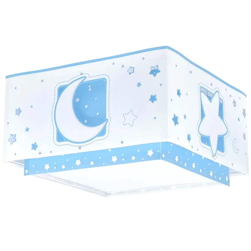 Ango Παιδικό Φωτιστικό Οροφής Πλαφονιέρα Ango Moonlight Blue 63236T