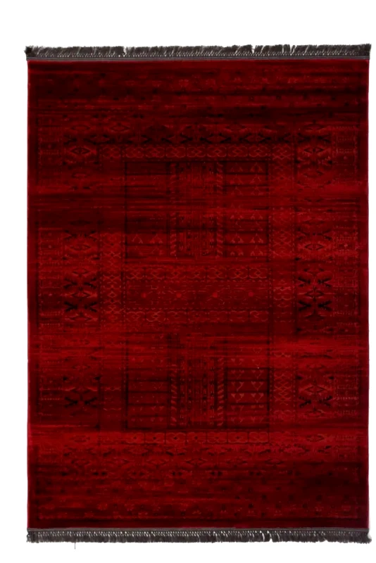 Royal Carpet Χαλί Royal Carpet Afgan 7504H D.RED 133x190