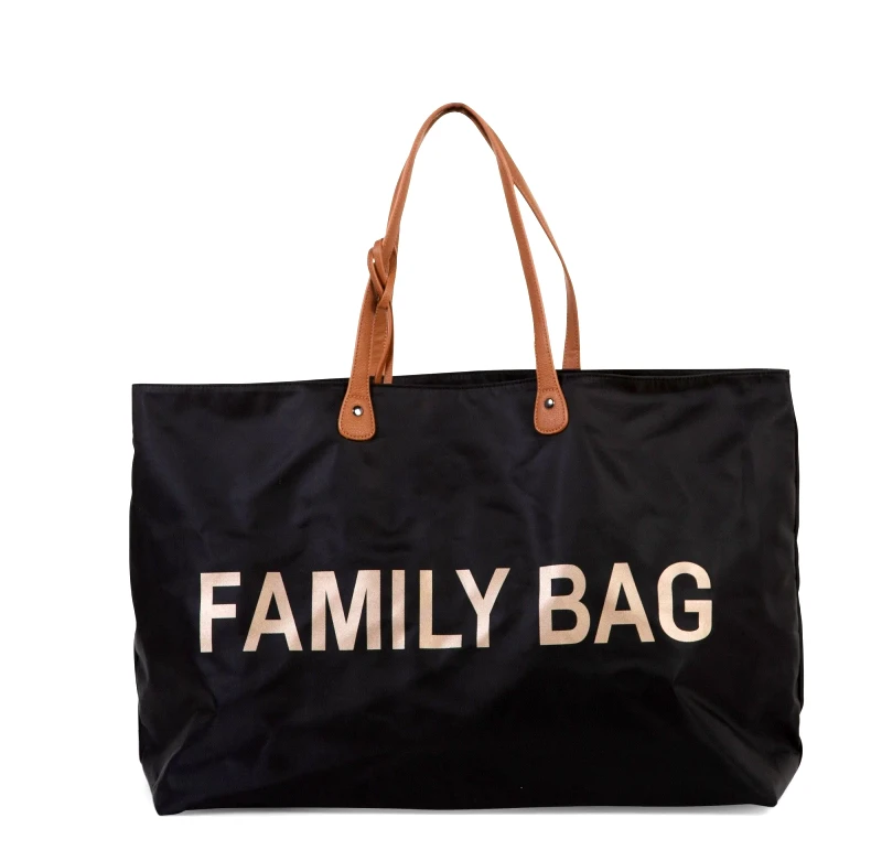 Childhome Τσάντα Αλλαγής ChildHome Family Bag Black BR74493