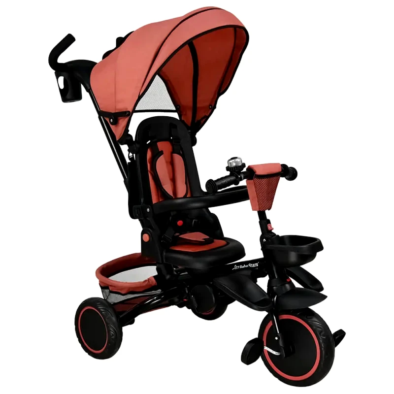 Bebe Stars Ποδηλατάκι τρίκυκλο 360° Bebe Stars Racer 3in1 Sunburnt 820-185