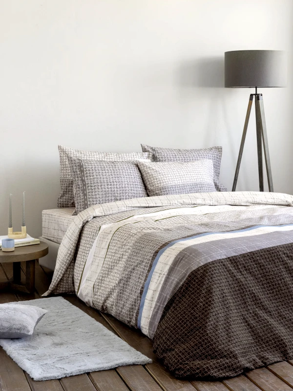 Nima Σετ Παπλωματοθήκη Μονή 2 Τεμαχίων Nima Sharp 160x240