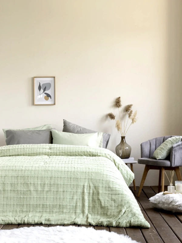 Nima Κουβερτοπάπλωμα Μονό Nima Weave Mint 160x220