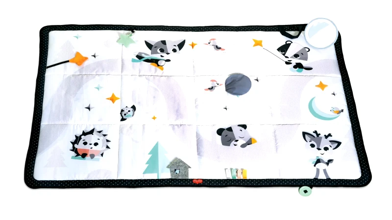 Tiny Love Χαλάκι Δραστηριοτήτων Tiny Love Super Mat Black & White Magic Tales BR73801